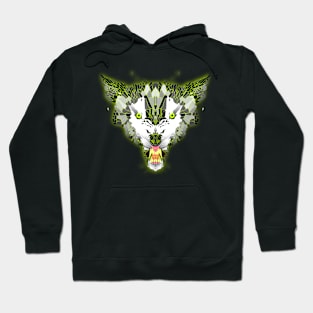 Wolf Head Desing Hoodie